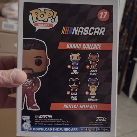 FUNKO POP! NASCAR: BUBBA WALLACE (DR. PEPPER) 17 59235 VINYL FIGURE NEW. - Picture 7 of 14